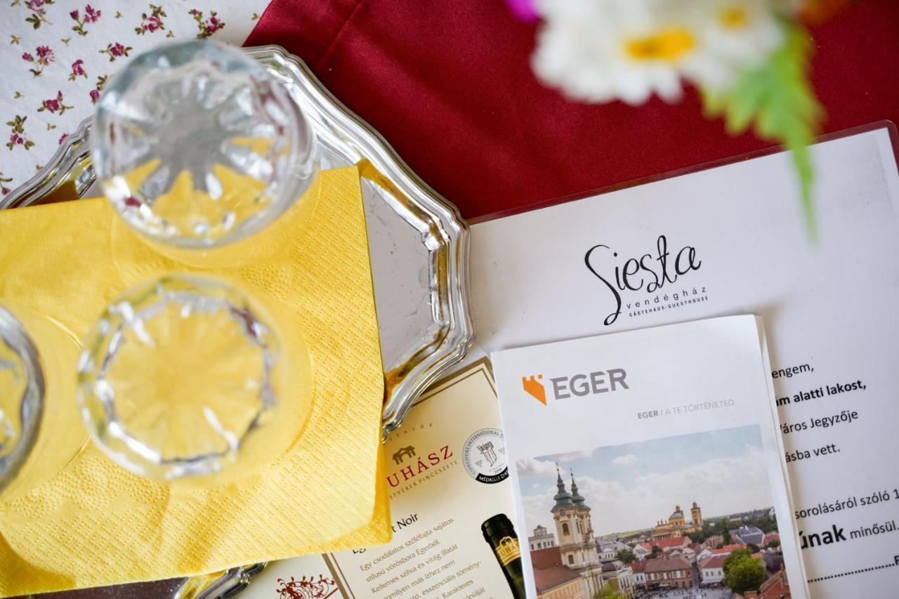 Siesta Vendeghaz Villa เอ็กเกอร์ ภายนอก รูปภาพ